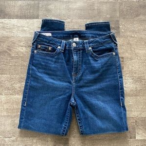 True Religion Stretch MidRise Skinny Jeans size 34